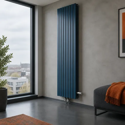 Radiateur eau chaude vertical : optimiser la hauteur pour un confort élégant et économe