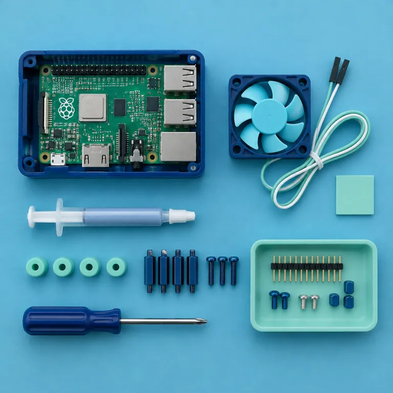 Où brancher le ventilateur sur Raspberry Pi 3B pour un confort thermique silencieux