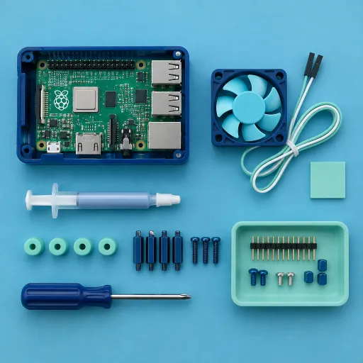 Où brancher le ventilateur sur Raspberry Pi 3B pour un confort thermique silencieux