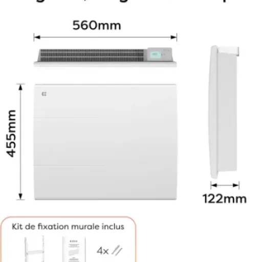 Test CIARRA CBHT10E 1000W : le radiateur mural qui fait le job sans se faire entendre
