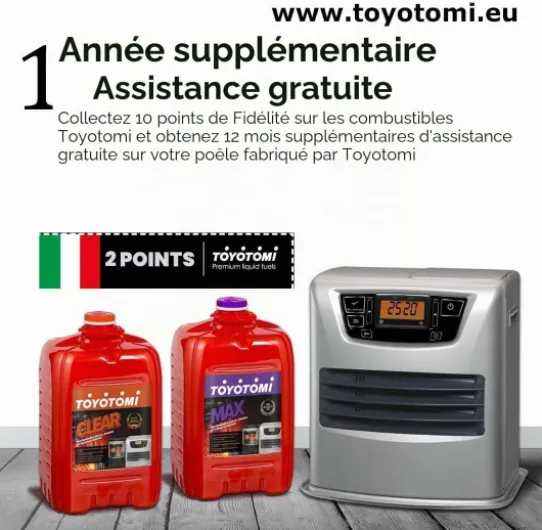 TOYOSET LC-3010, Réchaud électronique portable, Excellence japonaise, Chauffe jusqu'à 48 mètres carrés, Aucune installation nécessaire, Puissance 3000 W