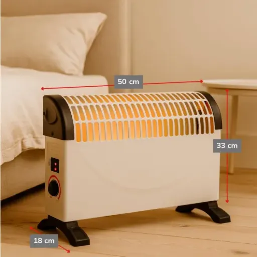 Test alpina Radiateur Convecteur 1500W : un petit chauffage d’appoint qui fait le job, sans plus