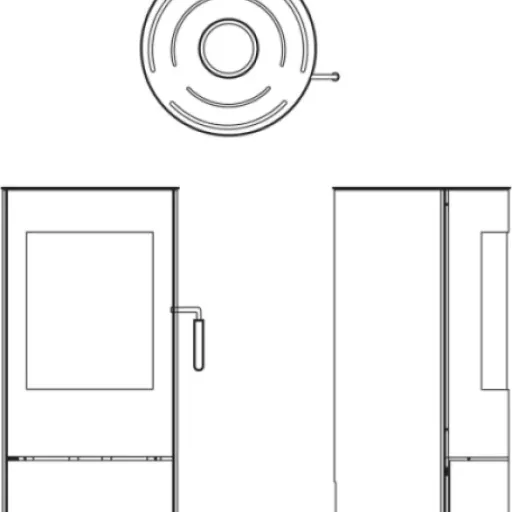 Test Poêle à Bois Oscar 8,2 kW Sannover : le gros poêle compact qui chauffe sérieux sans trop compliquer la vie