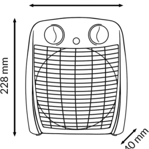 Test Chauffage soufflant Green Comfort 2000W Mimotec : petit radiateur d’appoint qui chauffe vite sans se ruiner