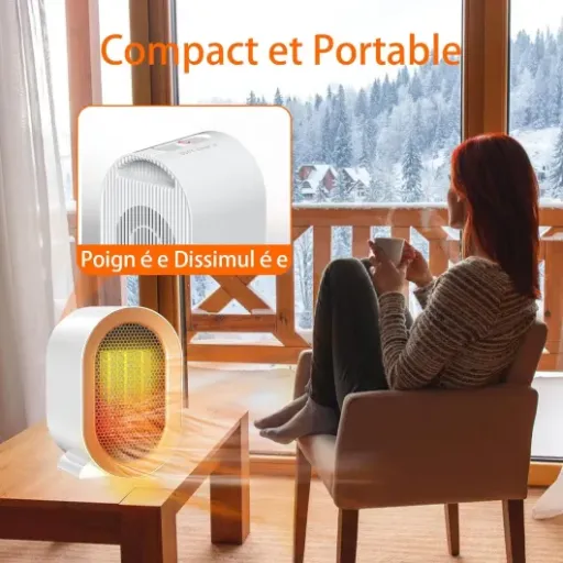 Test Neqraxis MST-1212 : le petit radiateur soufflant qui dépanne bien dans les petites pièces