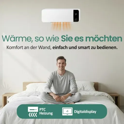 Test EMERIO FH-133172 : le petit radiateur mural pratique pour salle de bain et petit coin froid