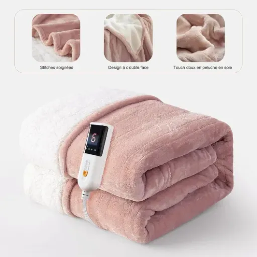 Test GOTCOZY Couverture Chauffante 130x180 : chaude, simple, mais pas parfaite