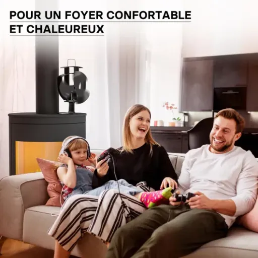 Test WilTec Ventilateur de poêle à bois 3 pales : petit ventilo thermique qui fait (à peu près) le job