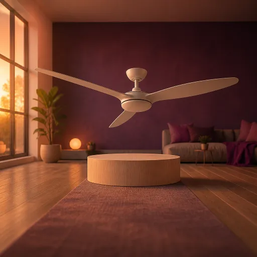 Ventilateur de plafond silencieux : le nouvel allié confort pour mieux respirer et moins consommer