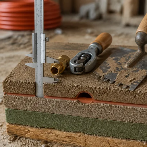 Plancher chauffant hydraulique en rénovation : faisabilité technique, épaisseur requise et contraintes de chantier